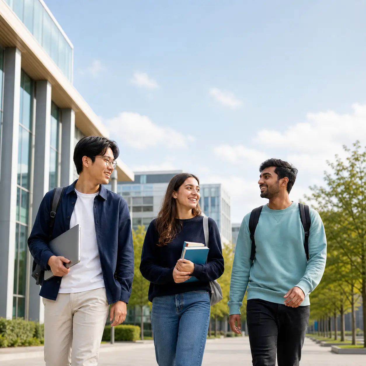 International Study Opportunities for students at a university campus